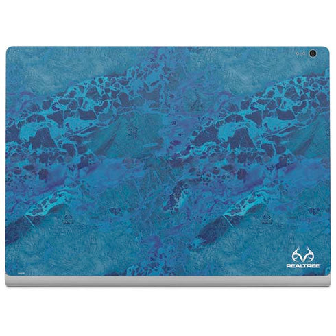 RealTree WAV3 Blue Camo Surface Book 2 13.5in Skin